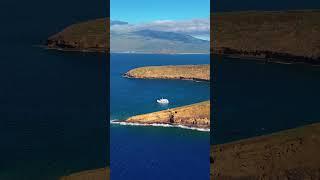 Pride of Maui moored for snorkeling at Molokini Crater  #shorts