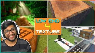 Top 4 Best RTX Graphics For Minecraft Pe1.18 Low End Device | Best Texture Packs For Low End Devices