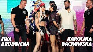 EWA BRODNICKA VS KAROLINA GACKOWSKA FULL FIGHT