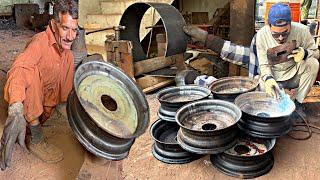 Manufacturing Process of Wheel Rim “ Pk Amazing Skills “