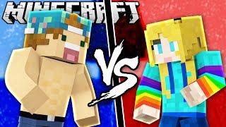 JOEY VS. GAMERBURRY | Minecraft Build Swap