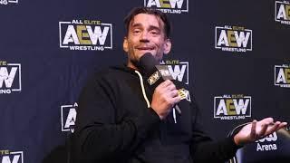 CM PUNK On First Match in AEW at All Out 2021, His Thoughts on Adam Cole, Bryan Danielson & MORE!