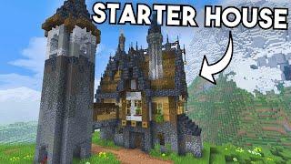 How to Build The Perfect Starter House for Your Minecraft Forever World! [Tutorial]