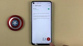 How to turn on/off Select to speak, read the screen on OPPO A52 Android 11