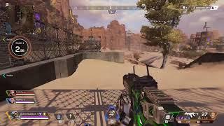 Apex legends Gameplay ends in disaster (carrying Teammate quits after krabered)