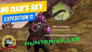 No Man's Sky - Expedition 11 Voyager How To Complete Hunter/Killer Milestone In The Starter System