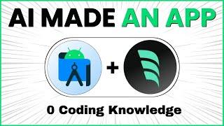 0 Coding knowledge Make An App Using Windsurf Ai & Android Studio in 10 MIN!!