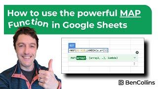 How to use the powerful MAP Function in Google Sheets