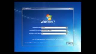 How to Reinstall Windows 7