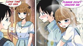[Manga Dub] I ignored the girl that always says mean things to me, but then... [RomCom]