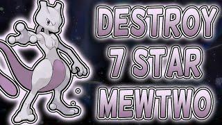 How To EASILY Defeat 7 Star Mewtwo FAST With 2 people EVERYTIME! Pokemon Scarlet And Violet