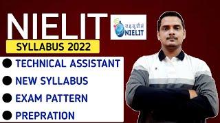 NIELIT Syllabus 2022 | Technical Assistant | New Syllabus | Exam Pattern | Best Books | All Details