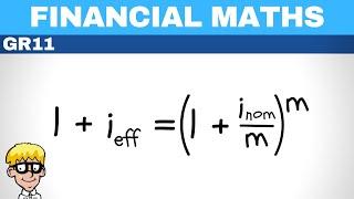 Financial Maths Grade 11 | Effective to Nominal