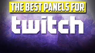 The Best Free Twitch Panels and A Setup Tutorial!