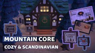 MOUNTAIN CORE IS THE NEW THING   Hygge and Cozy Scandinavian Island w/ Snow, Hiking Trail, Chalet 