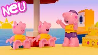 Peppa-Wutz-Geschichten | Die Sandinsel | LEGO DUPLO Peppa Pig Episoden