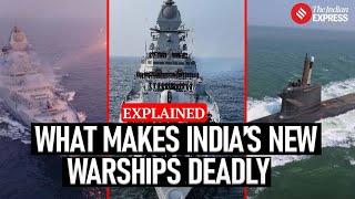 Explained: All about Indian Navy's Indigenous New Combatants: INS Surat, INS Nilgiri, INS Vaghsheer