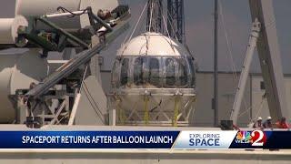 Spaceport returns successfully to Cape Canaveral after balloon launch