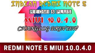 Finally MIUI 10 Stable Update for Redmi Note 5 MIUI 10.0.4.0