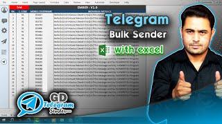 Telegram bulk message sending with excel | Telegram bulk message sender free download
