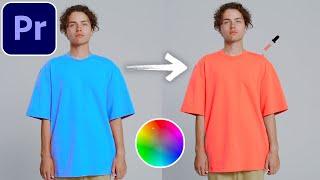 How to Easily Change Shirt or Object Color in Adobe Premiere Pro CC (Tutorial)