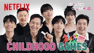 The Squid Game Season 2 Cast Plays Korean Childhood Games | Netflix