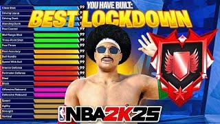 BEST LOCKDOWN BUILD in NBA 2K25! LEGEND DEFENSE + HOF SHOOTING BADGES! BEST 6'4 LOCK BUILD 2K25