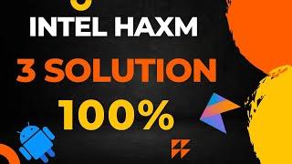 install Haxm Intel HAXM is required to run AVD HAXM is not installed