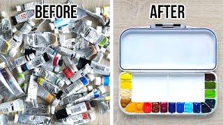 How to Pick Colors & Setup Your Watercolor Palette Step by Step