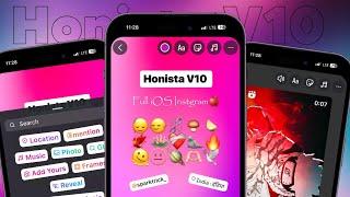 Honista V10 | iOS Instagram For Android | iOS Emojis & iOS Fonts | Full iOS Instgram For Android!