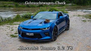 Chevrolet Camaro 6.2 V8 Gebrauchtwagen-Check mit Stargast ,,Darth Vader" - Review (deutsch)