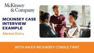 McKinsey Case Interview Example: CPG Company Market Entry