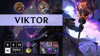 Viktor Mid vs Corki - KR Master Patch 14.13