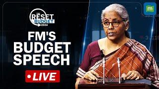 Union Budget 2024 Live | FM Nirmala Sitharaman’s Full Budget Speech | Budget Session In Parliament