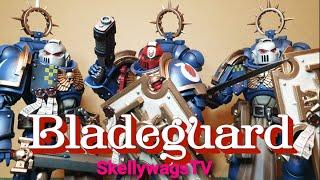 First time! Watch two n00bs help me review 1/18 Joytoy Warhammer 40k Bladeguard Veterans