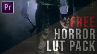 7 FREE Horror LUTs (Adobe Premiere Pro CC, Final Cut Pro X, etc.)