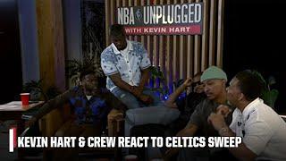 Kevin Hart REACTS to the Celtics sweeping the Pacers & advancing to the NBA Finals  | NBA Unplugged