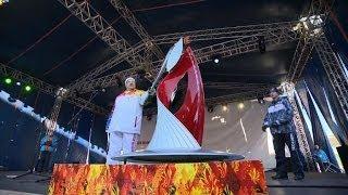 Olympic torch reaches Northern Caucasus region