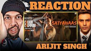Chandu Champion: Satyanaas (Song) Kartik Aaryan | Pritam, Arijit Singh | REACTION BY RG #arijit