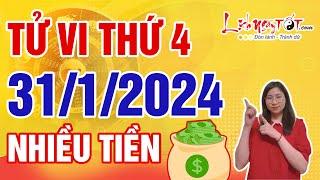 Tử Vi Hàng Ngày 31/1/2024 Thứ 4 Điểm Danh Con Giáp Ví Tiền Rủng Rỉnh Chẳng Lo Thiếu Tiền Tiêu