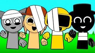 INCREDIBOX SPRUNKI BUT THEY SURVIVED! SPRUNKI ALIVE! THEY ARE SAVED FROM DEATH Cartoon Animation