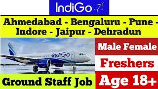 Indigo Airlines | Ground Staff vacancy | Airline Airport job | @flyairAcademy