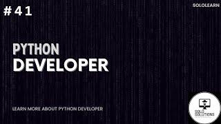 Sololearn | Python Developer Full Course Answer 2024 | Certification Python | PYTHON