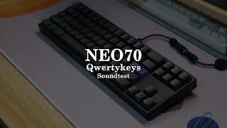 Budget Clack Choice? Qwertykeys Neo70  Soundtest