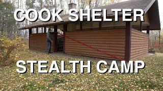 Cook Shelter Stealth Camping