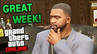 GREAT WEEK! $2 MILLION PER HOUR(ish)! | GTA Online Weekly Update