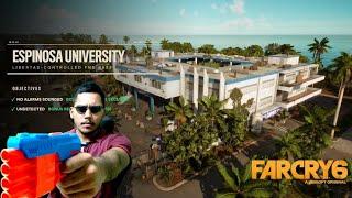 Far cry 6 | Clearing the whole University Enemies Base Camp | Day 8/50