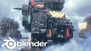 How to Create Sci-Fi Buildings in Blender