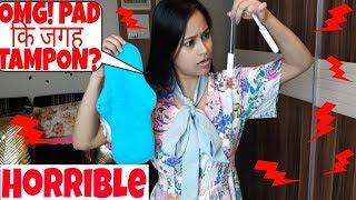 Omg!PAD कि जगह TAMPON कैसे USE करे?आप हैरान रह जाएंगेHOW TO USE TAMPON|Be Natural