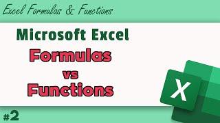 2.Excel Formulas vs Functions Explained | Key Differences with Examples